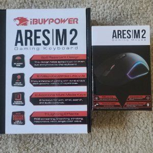 Ares m2 gaming mouse & gaming keyboard